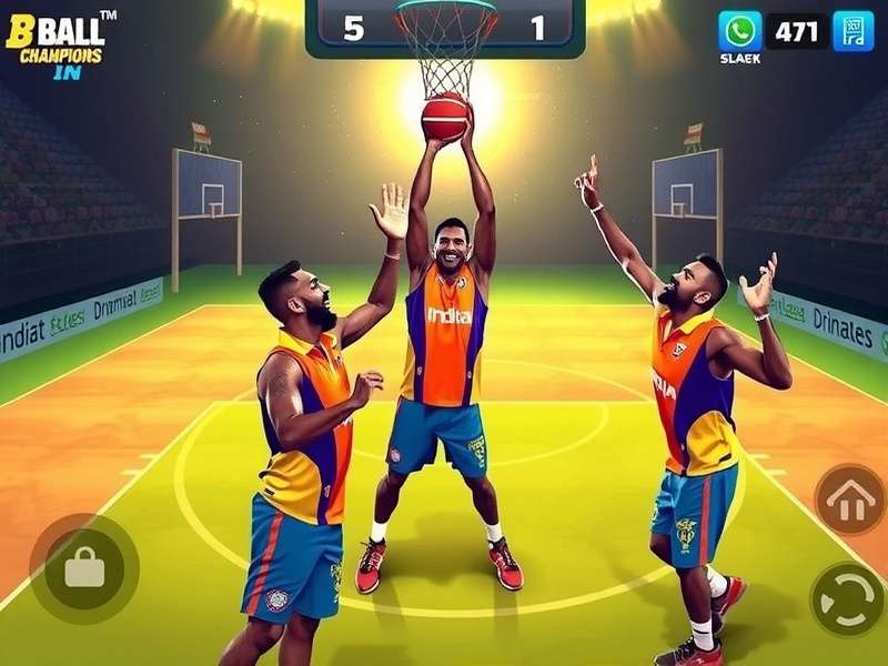 B Ball Champions IN Gameplay Screenshot